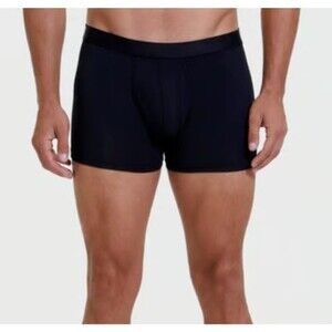 NIP True Classic Men's Ultra-Soft Micromodal Men's Size Large Boxer Brief Black